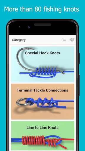 Android application MyRigs - Fishing Knots screenshort