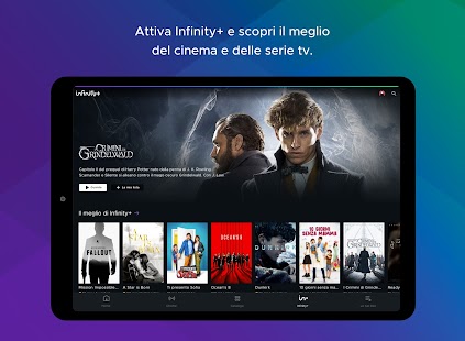 Mediaset Infinity TV Screenshot