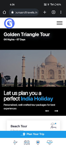Gatigo tours and travels Screen 3