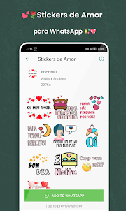 Stickers de amor WASticker