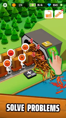 Game screenshot Idle Lumber Empire: Tycoon Inc mod apk