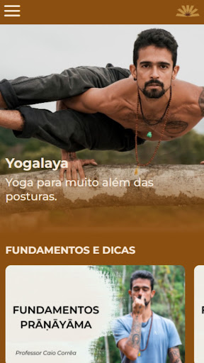 Android application Yogalaya screenshort