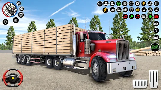 American Truck Driver Games 3D