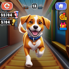 Pet Dog Runner Dash Adventure - Screenshot 1