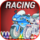 Motorcycle Coloring Book icon