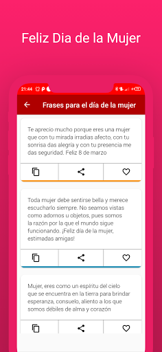 Feliz Dia de la Mujer 2024 Screen 3