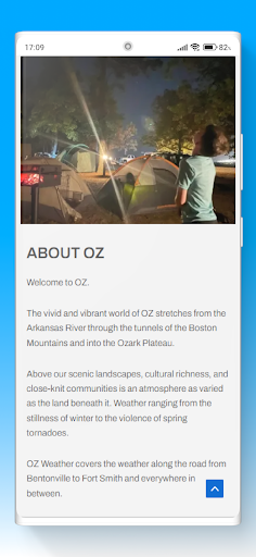 OZ Weather Screen 3