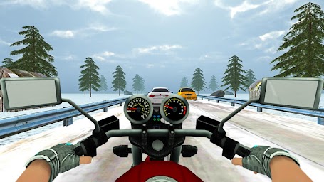 VR Highway Traffic Bike Racer