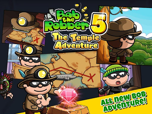 Bob The Robber 5: Temple Adventure APK MOD – Pièces de Monnaie Illimitées (Astuce) screenshots hack proof 2
