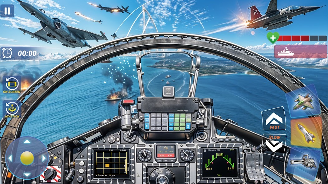 Fighter Jet Warfare Air Combat screenshots
