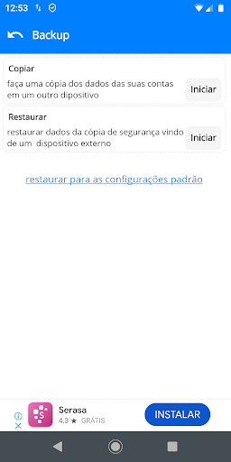 Conta em Dia Screenshot