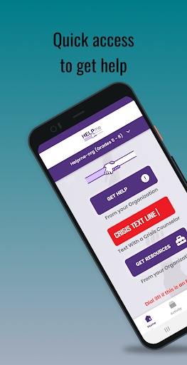 Android application HELPme - Resources and Support screenshort