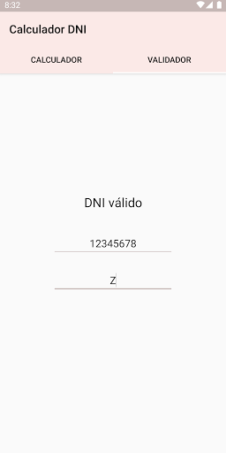 Calculador Letra del DNI Screen 3