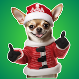 Christmas Dogs WASticker icon