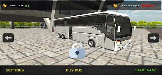 سائق الحافلة محاكاة 3D