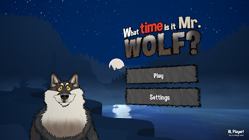 Android application What Time is it, Mr. Wolf? screenshort
