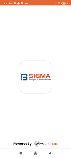 Android application Sigma Softgel & Formulation screenshort