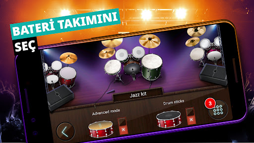 Davul Müzik Oyunlar ve Bateri Android Oyunu Ekran Görüntüsü 4