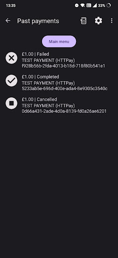 HTTPay Screen 2