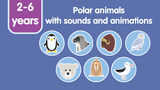 Learn Polar Animals for kidsのおすすめ画像2