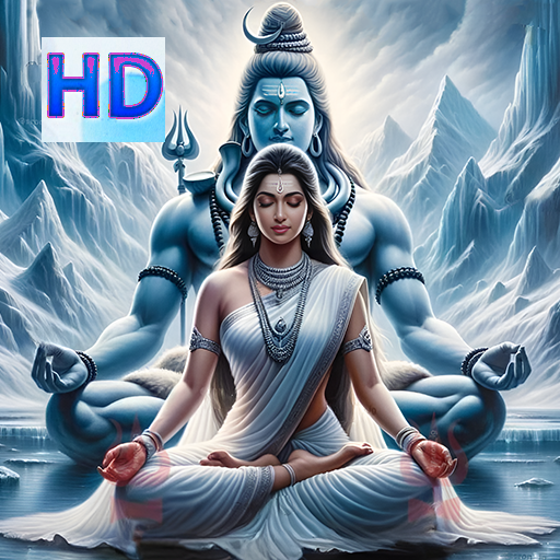 Shiv Parvati 2024 Wallpaper logo