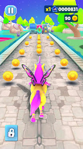 Captura de Pantalla 16 Unicorn Run: Juegos de Correr android