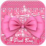 Pink Bowknot Keyboard Theme icon
