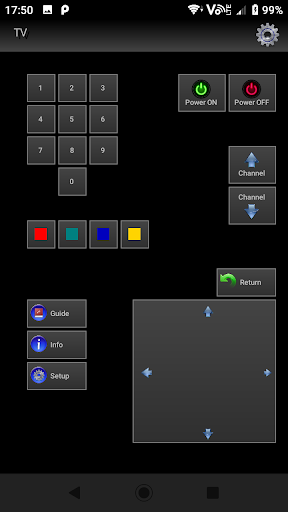 IRControl Plus Screen 3