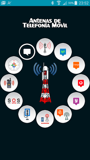 Android application Antenas de Telefonía Móvil 2G screenshort