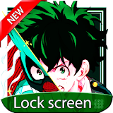 Hero academia anime wallpaper lock screen midoria icon
