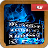 Blue Flame Go Keyboard Android icon