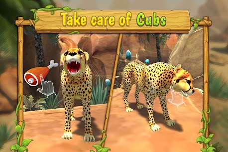 Cheetah Family Sim MOD APK 3.2.4 (Unlimited Money) Download 4