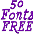 Fonts for FlipFont 50 #54.0.4