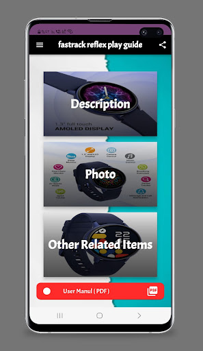 Android application fastrack reflex play guide screenshort