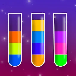 ウォーターソートパズル カラーゲーム Mod Apk