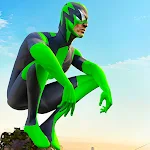 Cover Image of Download Rope Frog Ninja Hero Car Vegas  APK