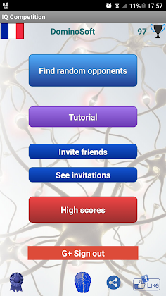 IQ Competition - Screenshot 1