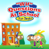 WH Questions At School icon