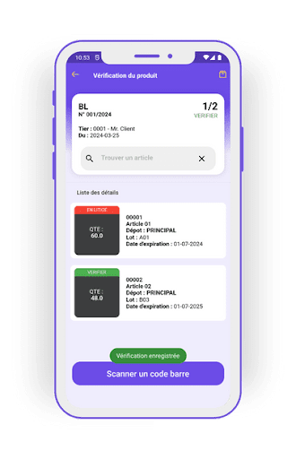 PackNCheck Screen 2