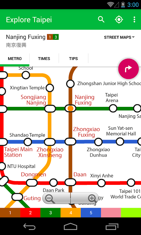 Explore Taipei Metro map - 12.2.0 - (Android)