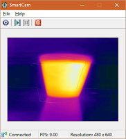 screenshot of Remote thermal cam f. FLIR ONE