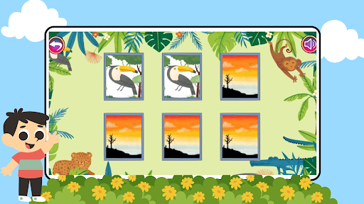 Jungle Memory Game