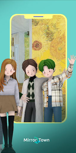 MirrorTown : virtual world Screen 2