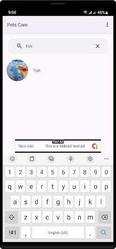 Pets Care Screen 3