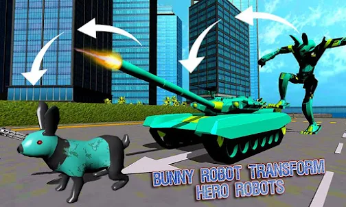Rabbit Robot War:Bunny Robot -