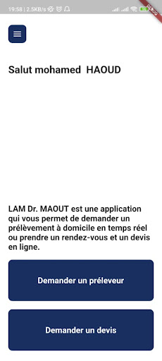 Laboratoire Dr Maout Screen 2