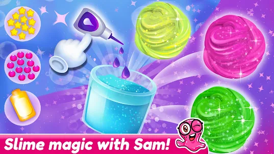 Slick Slime Sam: DIY Kids Game