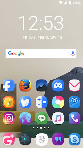 Theme for Samsung Galaxy M53 Screen 3