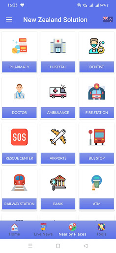 All in one New Zealand Hub Screen 2