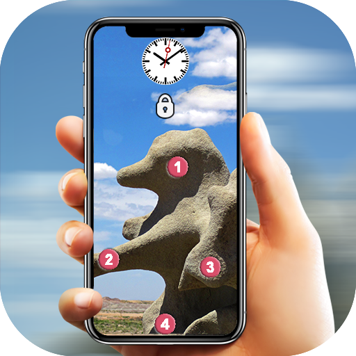 Touch Lock ScreenOne Touch Photo Position Passcod